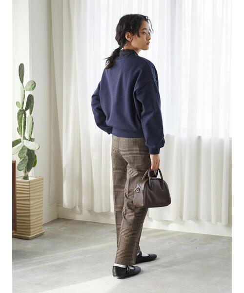 AMERICAN HOLIC（アメリカンホリック）の「ガゼット付きロゴ裏毛プルオーバー（スウェット・レディース・ホワイト系その他/グレー系その他/ダークネイビー・M/L）」の10枚目の写真