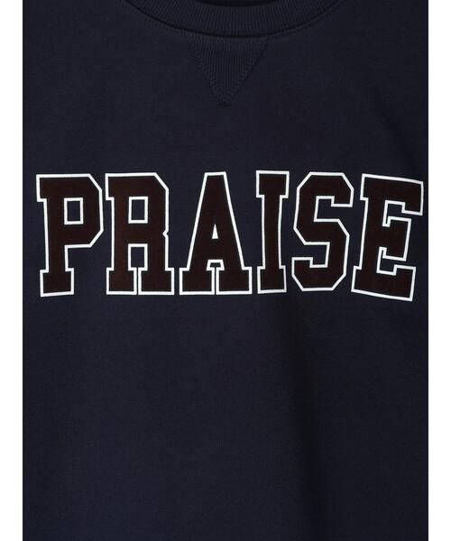 AMERICAN HOLIC（アメリカンホリック）の「ガゼット付きロゴ裏毛プルオーバー（スウェット・レディース・ホワイト系その他/グレー系その他/ダークネイビー・M/L）」の19枚目の写真