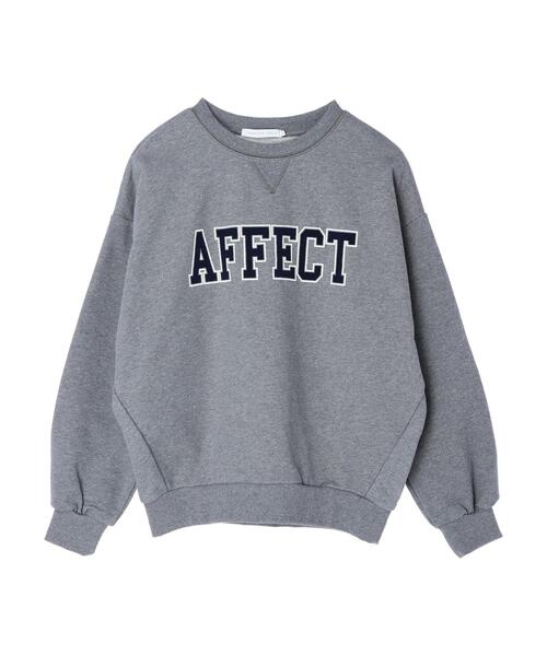 AMERICAN HOLIC（アメリカンホリック）の「ガゼット付きロゴ裏毛プルオーバー（スウェット・レディース・ホワイト系その他/グレー系その他/ダークネイビー・M/L）」の22枚目の写真