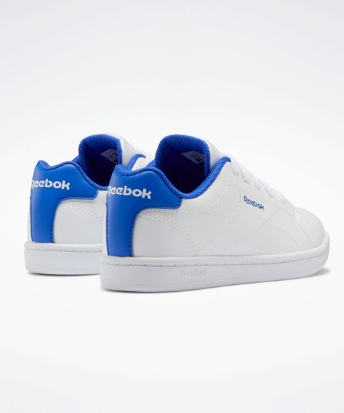 Reebok（リーボック）の「ロイヤル コンプリート クリーン / RBK ROYAL COMPLETE CLN 2.0 （スニーカー・キッズ・グレー/ホワイト×ブルー・22.5cm/23.5cm/24.5cm/23.0cm/24.0cm/25.0cm/22.0cm/17.0cm/18.0cm/19.0cm/20.0cm/21.0cm/19.5cm/21.5cm/18.5cm/20.5cm/17.5cm）」の11枚目の写真