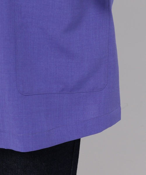 PAGEBOY（ページボーイ）の「リネンライクＷルーズジャケット（テーラードジャケット・レディース・ブラック/ベージュ/パープル系その他・FREE）」の12枚目の写真