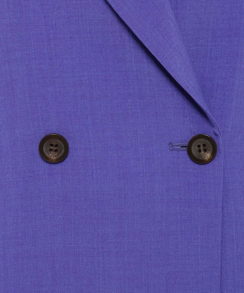 PAGEBOY（ページボーイ）の「リネンライクＷルーズジャケット（テーラードジャケット・レディース・ブラック/ベージュ/パープル系その他・FREE）」の13枚目の写真