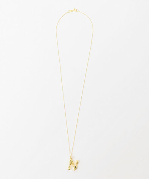 Ray BEAMS(レイビームス)の「BONVO / Letter ネックレス(ネックレス・レディース・A/N/E/S/F/T/H/Y/K/J/C/R/M・ONE SIZE)」の20枚目の写真