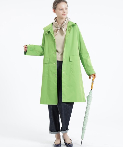 マッキントッシュフィロソフィー】モヘヤシャギーチェックコート