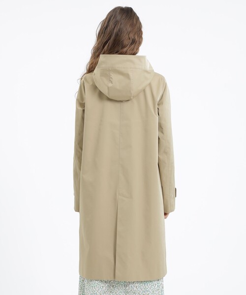 【美品✨】マッキントッシュフィロソフィー ポリエステルツイルフーデッドコート MACKINTOSH PHILOSOPHY（ﾏｯｷﾝﾄｯｼｭ ﾌｨﾛｿﾌｨｰ）の「ポリエステルツイル