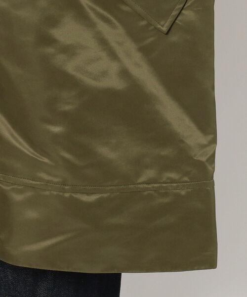 ONE MADE（ワンメイド）の「ONEMADE（ワンメイド）ロングMA-１/ブルゾン（ブルゾン・レディース・カーキ・46/44）」の9枚目の写真
