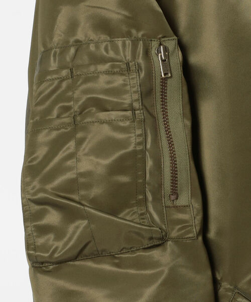 ビーセカンドのONEMADE ロングMA-1　ブルゾン ONE MADE（ワンメイド）の「ONEMADE（ワンメイド）ロングMA-1