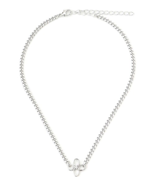 ANEVER（アンエバー）の「ANEVER LOGO MOTIF チョーカー（ネックレス・レディース・シルバー系/ゴールド系・F）」の5枚目の写真