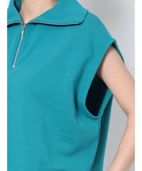 Ungrid（アングリッド）の「【WEB限定】ジップルーズノースリスウェット（スウェット・レディース・ライトグレー/ブラック/ピンク/オレンジ/ブルー・FREE）」の22枚目の写真