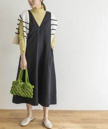 URBAN RESEARCH | コードパイピングジャンパーワンピース-2(ワンピース)