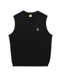 定価 通販 HUF ハフ ベスト 黒/黄色 Nicolet Vest 【公式通販】