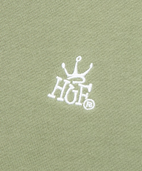 HUF(ハフ)の「CROWN FLEECE VEST / HUF ニット ベスト(ベスト・メンズ・ブラック/ホワイト系その他/グリーン系その他・SMALL/MEDIUM/LARGE/X-LARGE)」の7枚目の写真