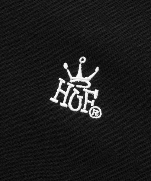 HUF(ハフ)の「CROWN FLEECE VEST / HUF ニット ベスト(ベスト・メンズ・ブラック/ホワイト系その他/グリーン系その他・SMALL/MEDIUM/LARGE/X-LARGE)」の9枚目の写真