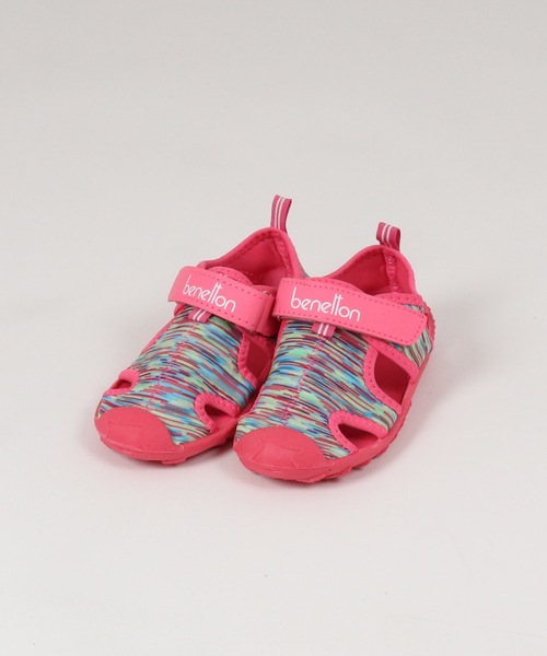 BENETTON (UNITED COLORS OF BENETTON)（ベネトンユナイテッドカラーズオブベネトン）の「【BENETTON:ベネトン】キッズマリンシューズ　アクアシューズ（サンダル・キッズ・ブラック/ピンク/ブルー・23/24/22/20/18/19/21）」の11枚目の写真
