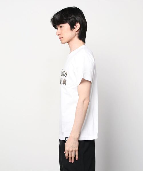 Atlantic STARS（アトランティックスターズ）の「ATLANTIC STARS WEAR | FRONT LOGO TEE / フロントロゴ Tシャツ 221（Tシャツ/カットソー・メンズ・ホワイト/ブラック/イエロー・S/M/L/XL）」の13枚目の写真