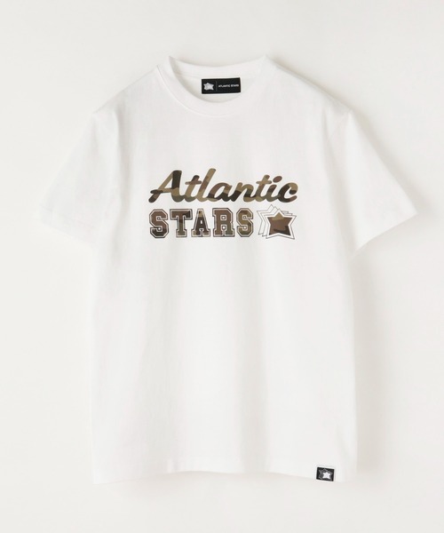 Atlantic STARS（アトランティックスターズ）の「ATLANTIC STARS WEAR | FRONT LOGO TEE / フロントロゴ Tシャツ 221（Tシャツ/カットソー・メンズ・ホワイト/ブラック/イエロー・S/M/L/XL）」の2枚目の写真
