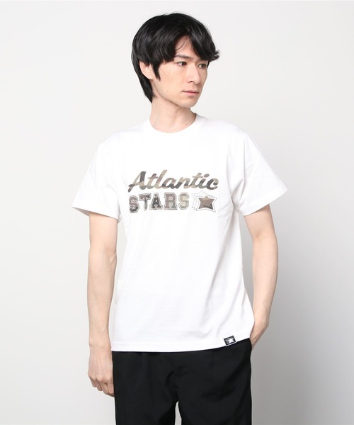 Atlantic STARS（アトランティックスターズ）の「ATLANTIC STARS WEAR | FRONT LOGO TEE / フロントロゴ Tシャツ 221（Tシャツ/カットソー・メンズ・ホワイト/ブラック/イエロー・S/M/L/XL）」の12枚目の写真