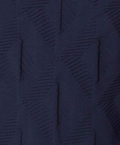 【GEOMPATTERN/ジオメパターン】モノクロカーディガン