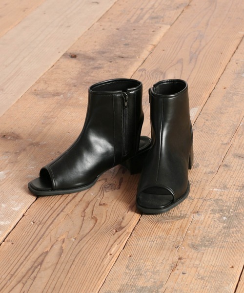 cepo（セポ）の「オープントゥブーツサンダル（サンダル・レディース・ブラック/ブラウン・M/L）」の15枚目の写真