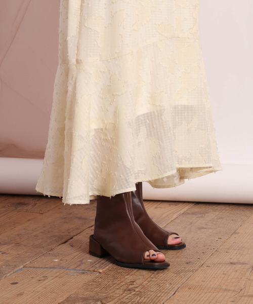 cepo（セポ）の「オープントゥブーツサンダル（サンダル・レディース・ブラック/ブラウン・M/L）」の14枚目の写真