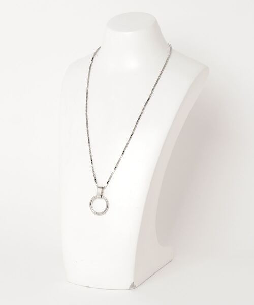 DROIT BELLO(ドロイトベロ)の「DROIT BELLO(ドロイトベロ) GLASS HOLDER NECKLACE/グラスホルダーネックレス(ネックレス・レディース・シルバー・FREE)」の3枚目の写真