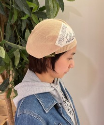 SNOOPY（スヌーピー）の「SNOOPY Cotton Knit Beret（ハンチング/ベレー帽）」