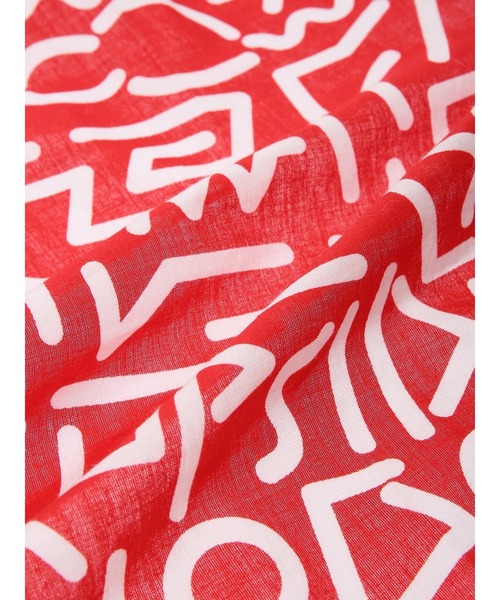 Green　Parks（グリーンパークス）の「■STRANGER THINGS 総柄バンダナ（ハンカチ/ハンドタオル・レディース・レッド・FREE）」の12枚目の写真