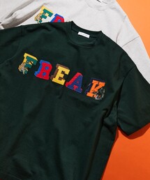 FREAK'S STORE | FREAK'S STORE/フリークスストア 竜虎刺繍　FREAKロゴTEE/刺繍/ロゴ(Tシャツ/カットソー)