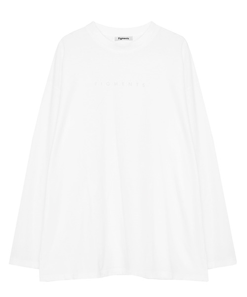 Figments(フィグメンツ)の「WORDSロンT(Tシャツ/カットソー・レディース・スミクロ/ピンク/ホワイト・FREE)」の9枚目の写真