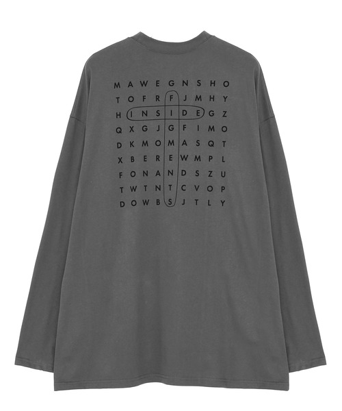 Figments(フィグメンツ)の「WORDSロンT(Tシャツ/カットソー・レディース・スミクロ/ピンク/ホワイト・FREE)」の12枚目の写真