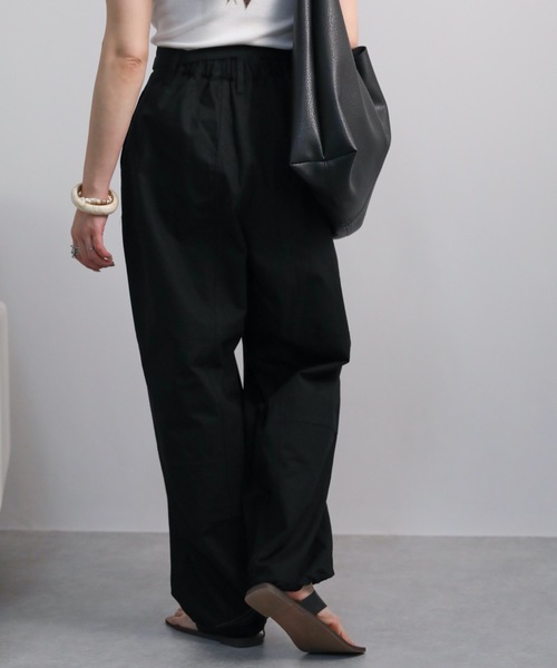 ap retro（アプレトロ）の「裾絞りツイルイージーパンツ/ミリタリーパンツ/カーゴパンツ（カーゴパンツ・レディース・ホワイト/ブラック/カーキ/グレイッシュベージュ・FREE）」の18枚目の写真
