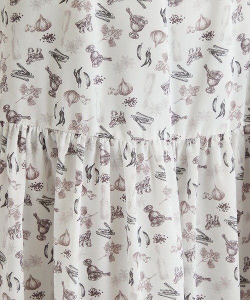 BEARDSLEY（ビアズリー）の「スパイス柄ギャザーパンツ（その他パンツ・レディース・ブラック・FREE）」の3枚目の写真