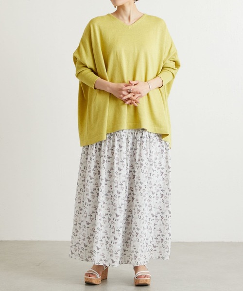 BEARDSLEY（ビアズリー）の「スパイス柄ギャザーパンツ（その他パンツ・レディース・ブラック・FREE）」の4枚目の写真