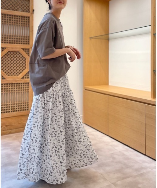 BEARDSLEY（ビアズリー）の「スパイス柄ギャザーパンツ（その他パンツ・レディース・ブラック・FREE）」の9枚目の写真