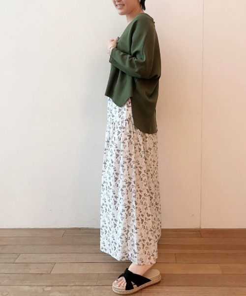 BEARDSLEY（ビアズリー）の「スパイス柄ギャザーパンツ（その他パンツ・レディース・ブラック・FREE）」の14枚目の写真