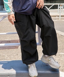 MONO-MART | 【CODDERR】サイドポケット裾ドローコードワイドカーゴカラースノーパンツ(カーゴパンツ)