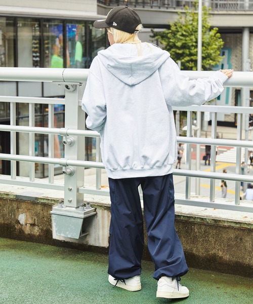 CODDERR】サイドポケット裾ドローコードワイドカーゴカラー