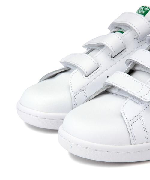 green label relaxing（グリーンレーベルリラクシング）の「adidas（アディダス）スタンスミス17cm～21cm（スニーカー・キッズ・ホワイト/ピンク・17cm/18cm/19cm/20cm/21cm）」の7枚目の写真