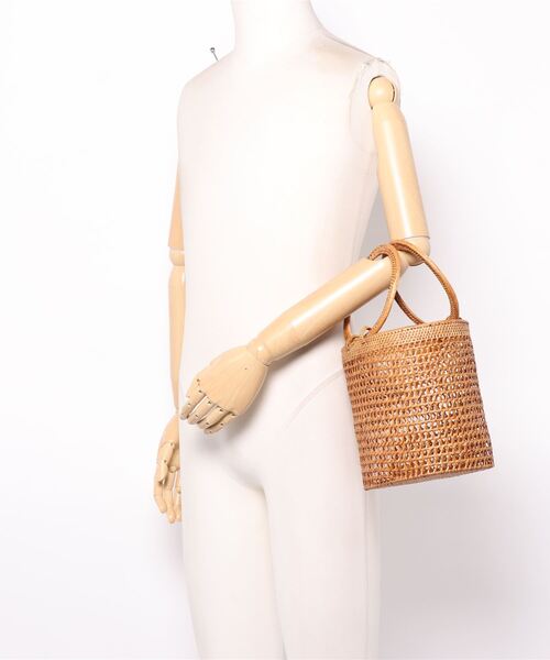 BALI WERKSTAETTE | ATE GRASS ビショップ　かごバッグ Bshop（ビショップ）の「BALI WERKSTAETTE | ATE GRASS かご