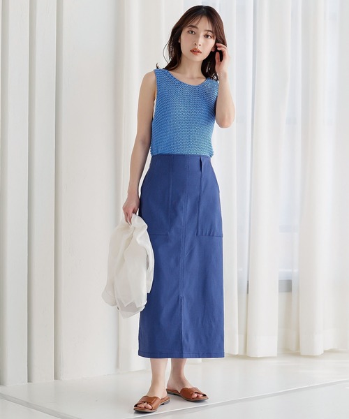 ミドルゲージノースリーブニット（ニット/セーター）｜KOBE LETTUCE