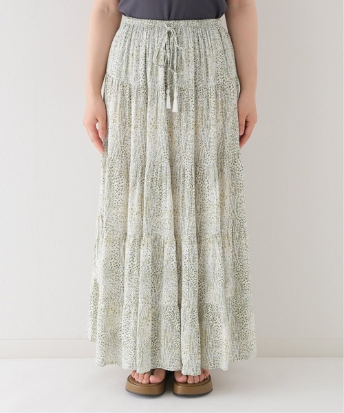 JOURNAL STANDARD relume SELECT(ジャーナルスタンダードレリュームセレクト)の「【LUSANA/ルサナ】Marlowe Skirt:スカート(スカート・レディース・ホワイト・SMALL)」の4枚目の写真