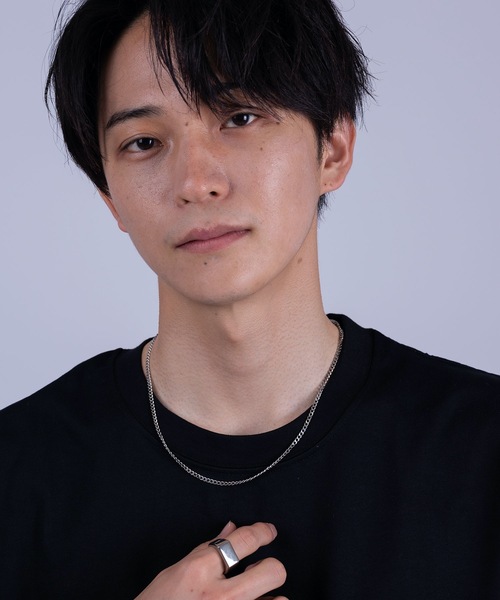 HYPE（ハイプ）の「【HYPE】ハイプ/ [シルバー]3mmチェーン ネックレス/50cm,55cm,60cm（ネックレス・メンズ・シルバー・50cm/60cm/55cm）」の2枚目の写真