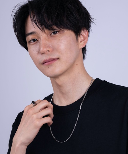 HYPE（ハイプ）の「【HYPE】ハイプ/ [シルバー]3mmチェーン ネックレス/50cm,55cm,60cm（ネックレス・メンズ・シルバー・50cm/60cm/55cm）」の3枚目の写真