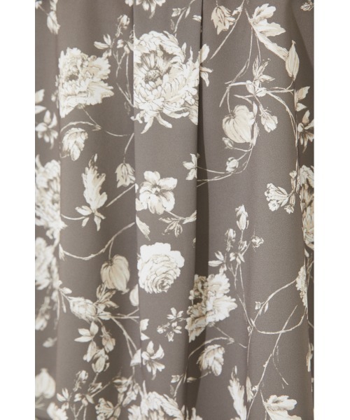 rienda（リエンダ）の「ボタニカルフリルスリーブブラウス（シャツ/ブラウス・レディース・ブラウン/グリーン/アイボリー・FREE）」の6枚目の写真