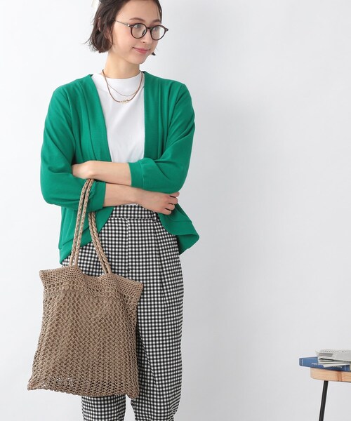 DRESKIP(ドレスキップ)の「◆手編みトート(トートバッグ・レディース・ベージュ/アイボリー/グレー・00)」の13枚目の写真