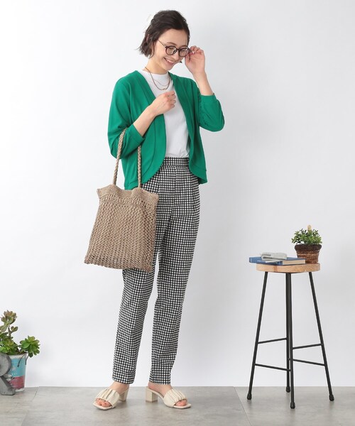 DRESKIP(ドレスキップ)の「◆手編みトート(トートバッグ・レディース・ベージュ/アイボリー/グレー・00)」の16枚目の写真