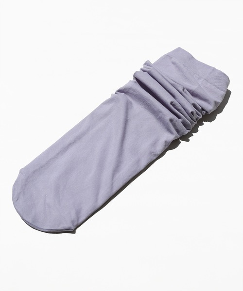 minsobi(ミンソビ)の「シアーハイソックス(タイツ/ストッキング・レディース・ブラック/グレー/イエロー/ライトピンク/Cream・FREE)」の15枚目の写真