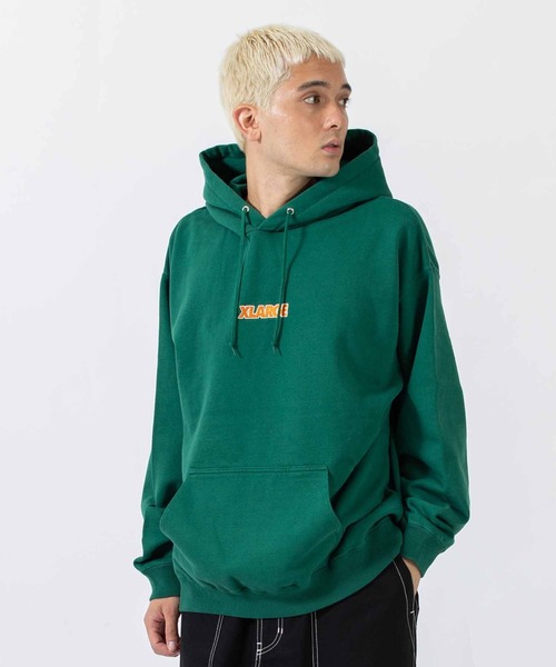 XLARGE（エクストララージ）の「STANDARD LOGO PULLOVER HOODED SWEAT