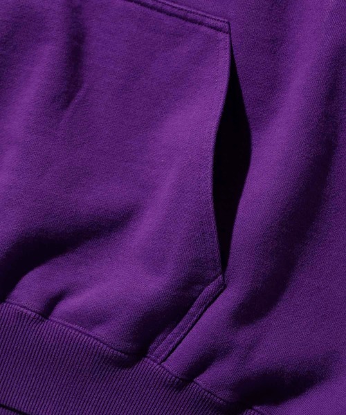 XLARGE（エクストララージ）の「STANDARD LOGO PULLOVER HOODED SWEAT（パーカー・メンズ・グリーン/アッシュ/バーガンディー/ブラック/パープル・S/XL/M/L）」の8枚目の写真