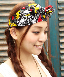 チャイハネ | 【チャイハネ】ETHNICリボンターバン / ヘアバンド(ヘアバンド)